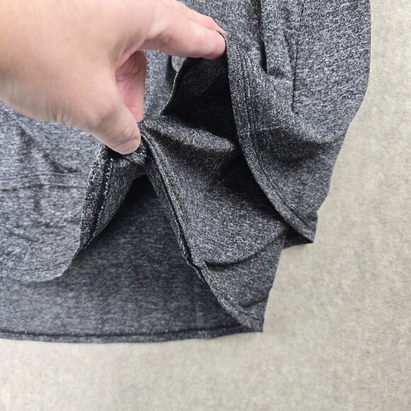 Apt. 9 Womens Sleeveless Tank Top Black Heather Size 3X Rayon Blend Relaxed Fit - Picture 4 of 9